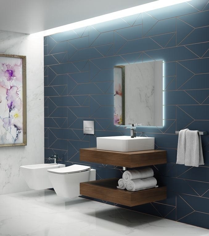 BLAT ADAPTO PT LAVOAR 85X50.5X12, FARA DECUPAJ, MARO INCHIS